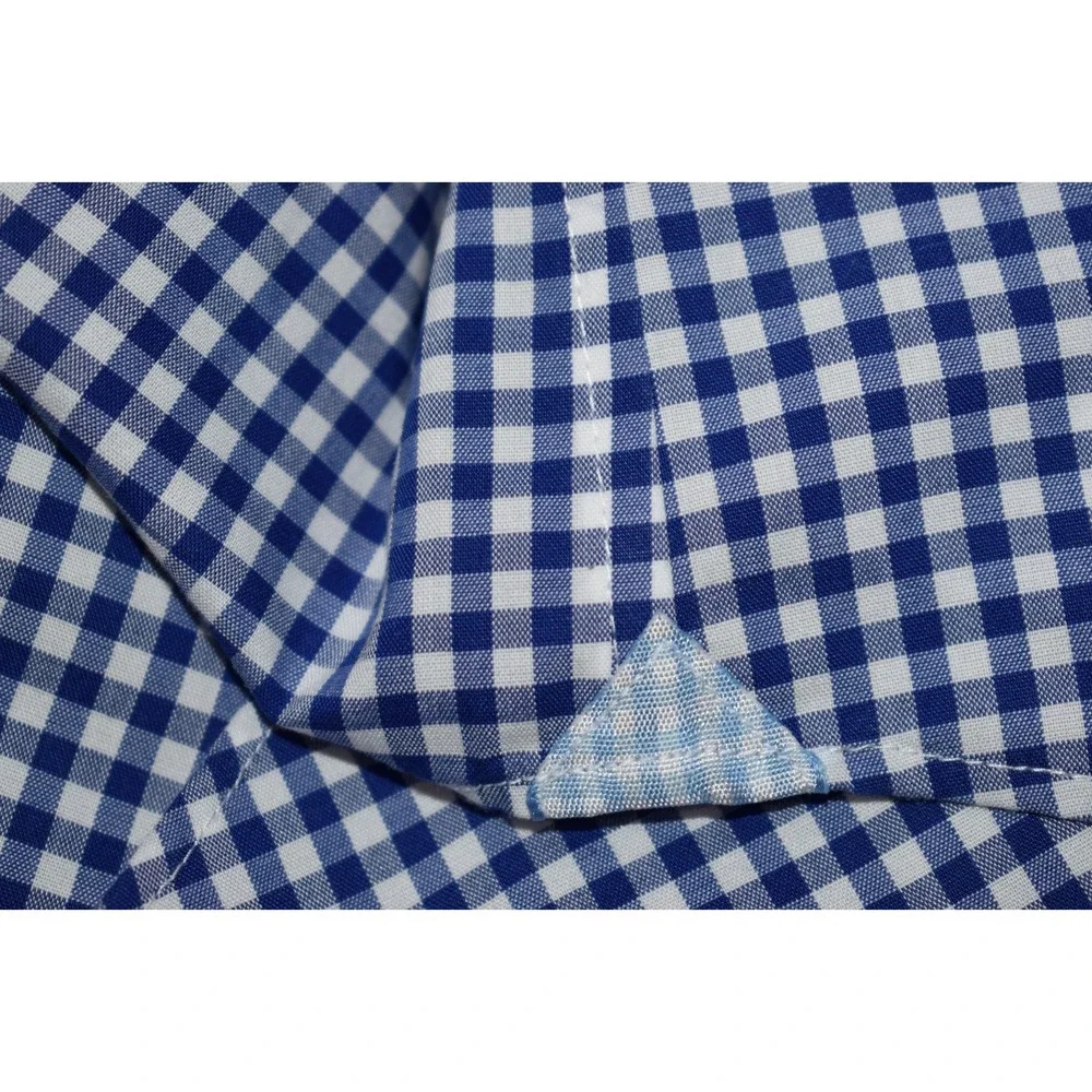 Banana Republic Shirt Mens Small Slim Fit NON-IRON 100% Cotton Button Down Check